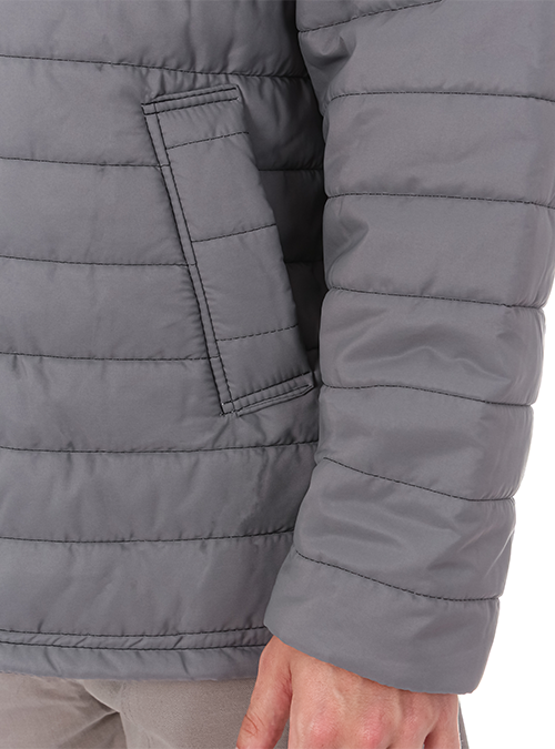Jaqueta Puffer Cinza D